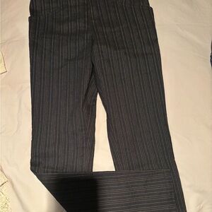 Isabel Marant Black Pinstripe Trousers Size 38 Italy